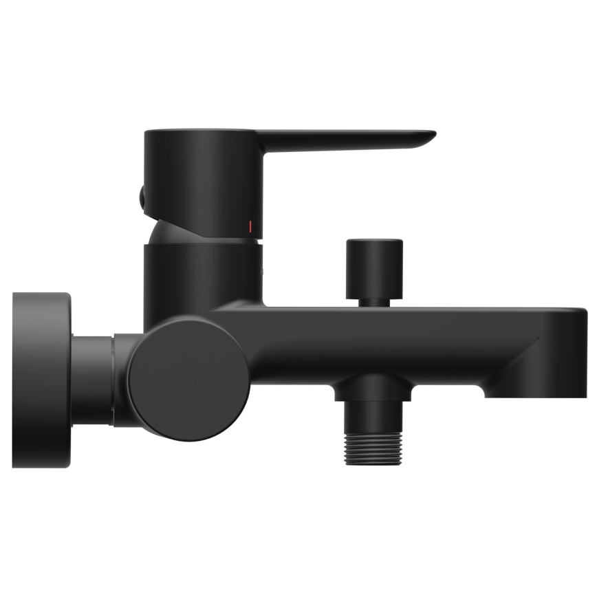 Ravak X070192 - Kupaonska baterija za kadu PURI crna