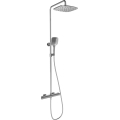 Ravak X070442 - Set za tuširanje s termostatskom baterijom FLAT, sjajni krom