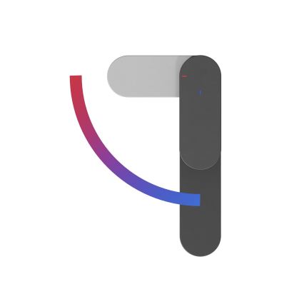 Ravak X070461 - Miješalica za umivaonik CHROME 30 cm crna