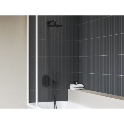 Ravak X070469 - Termostatska tuš miješalica za podžbuknu ugradnju CHROME crna