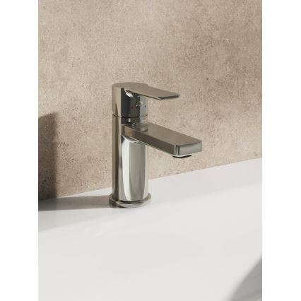 Ravak X070482 - Miješalica za umivaonik SOLAR 13,5 cm, sjajni krom