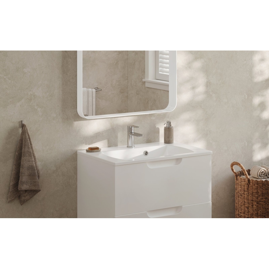 Ravak X070482 - Miješalica za umivaonik SOLAR 13,5 cm, sjajni krom