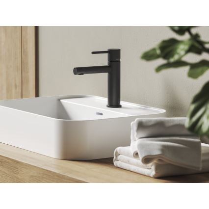 Ravak X070648 - Slavina za umivaonik NOX 19 cm mat crna