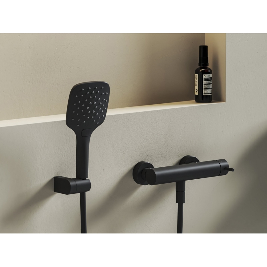 Ravak X070651 - Tuš miješalica NOX mat crna