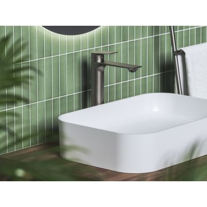 Ravak X070653 - Miješalica za umivaonik PLAN 30 cm brušeni grafit