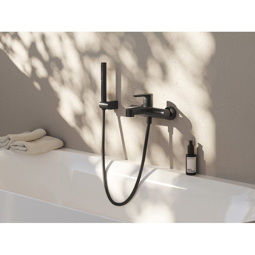 Ravak X07P568 - Plastično tuš crijevo 150 cm, crno