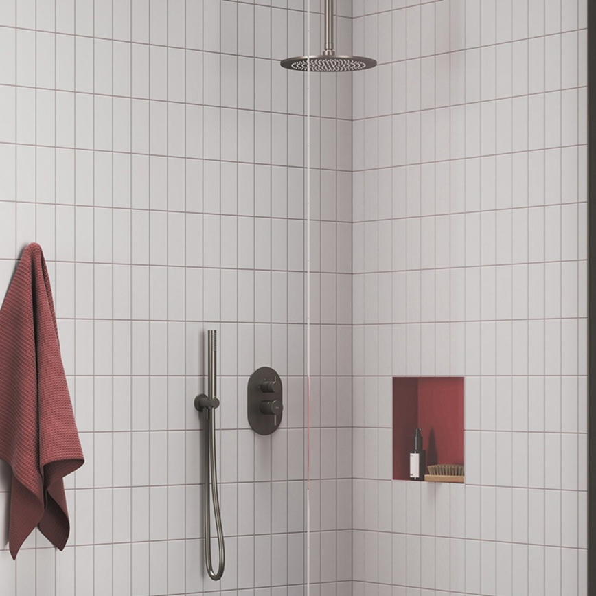 Ravak X07P694 - Ručna tuš glava brušeni grafit