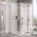 Ravak X1LM70C00Z1 - Četverodijelna kutna tuš-kabina BLIX SLIM 90x90 cm sjajni krom
