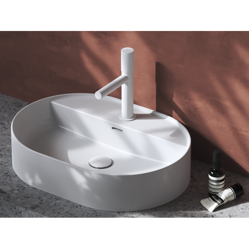 Ravak XJX01155003 - Umivaonik na ploču CERAMIC SLIM 55x40 cm keramika/bijela
