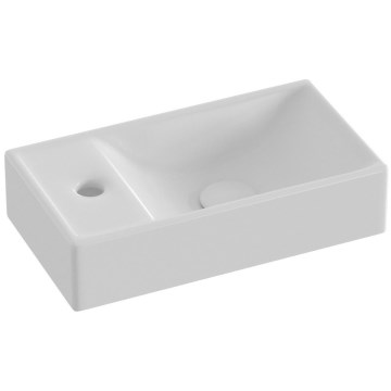 Ravak XJXL1240000 - Zidni umivaonik VEDA 40,8x22,2 cm keramika/bijela