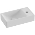 Ravak XJXP1240000 - Zidni umivaonik VEDA 40,8x22,2 cm keramika/bijela
