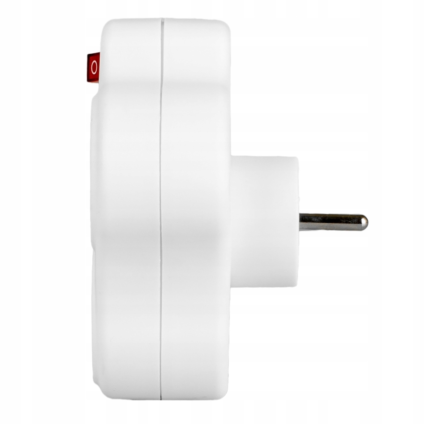 Razdjelnik s prekidačem, 3 utičnice