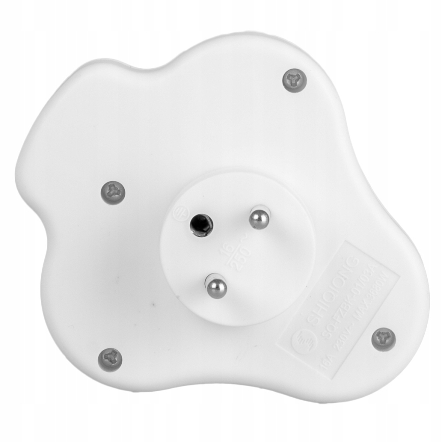 Razdjelnik s prekidačem, 3 utičnice