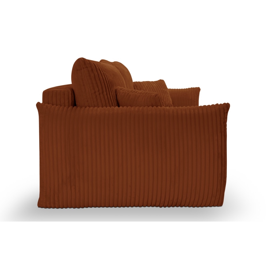 Razvlačna dvosjedna sofa FRIDA smeđa