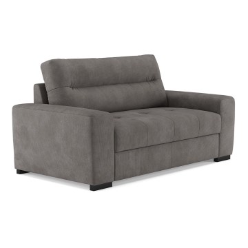 Razvlačna dvosjedna sofa COMO siva