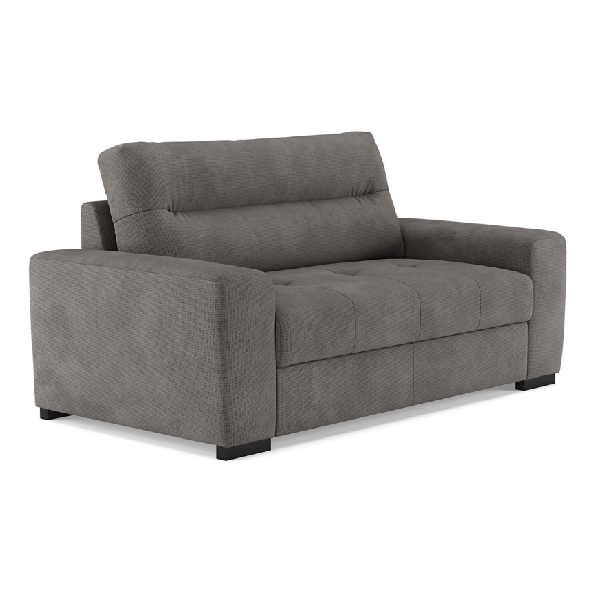 Razvlačna dvosjedna sofa COMO siva