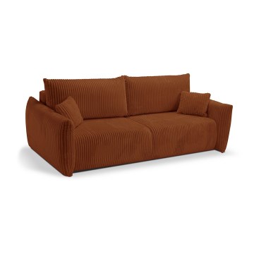 Razvlačna dvosjedna sofa FRIDA smeđa