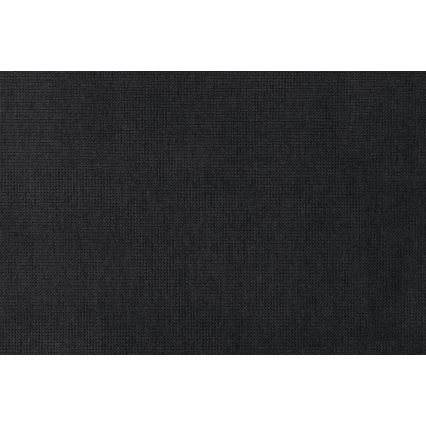 Razvlačna sofa s prostorom za pohranu i tabureom PALERMO, crna, lijeva