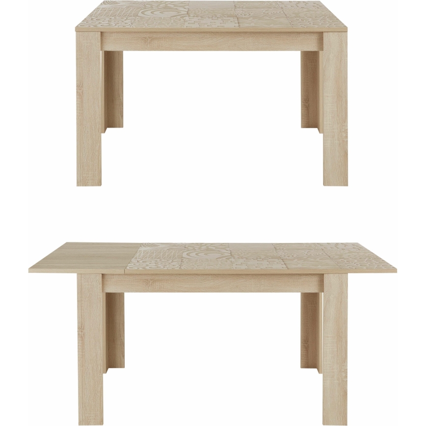 Razvlačni blagovaonski stol ARIA hrast Sonoma