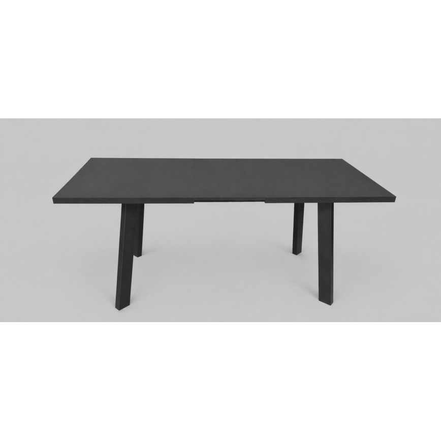 Razvlačni blagovaonski stol KERNO 150/190x80 cm crni