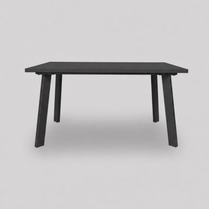 Razvlačni blagovaonski stol KERNO 150/190x80 cm crni