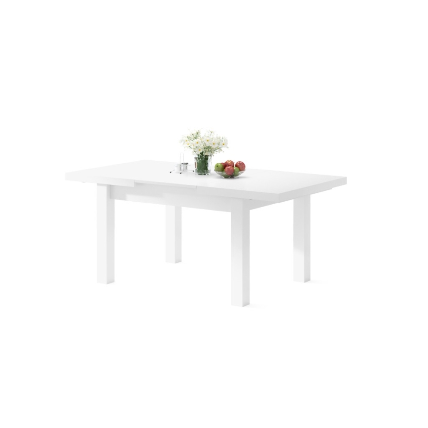 Razvlačni blagovaonski stol za 12 osoba RALF 120/270x90 cm bijeli