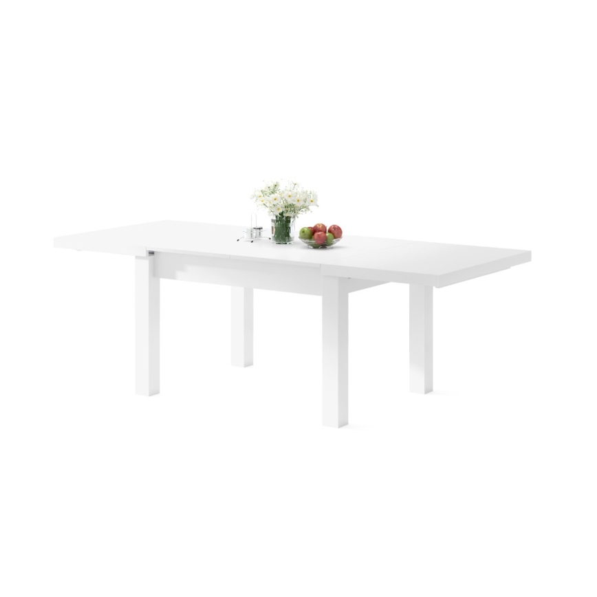 Razvlačni blagovaonski stol za 12 osoba RALF 120/270x90 cm bijeli