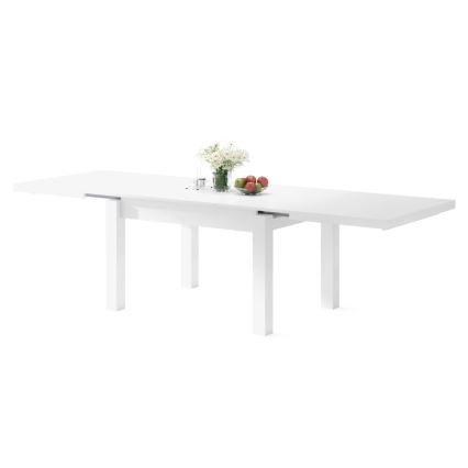 Razvlačni blagovaonski stol za 12 osoba RALF 120/270x90 cm bijeli