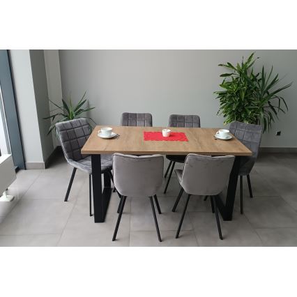 Razvlačni blagovaonski stol COLIN hrast