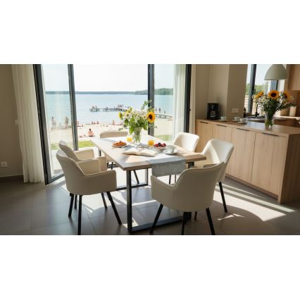 Razvlačni blagovaonski stol COLIN hrast sonoma