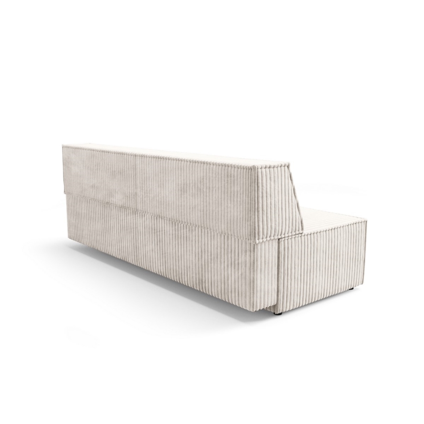 Razvlačni trosjed s prostorom za pohranu TERAMO bež