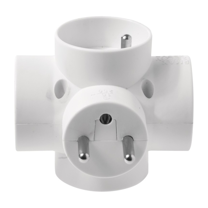 Razvodna utičnica 4x10A/250V okrugla