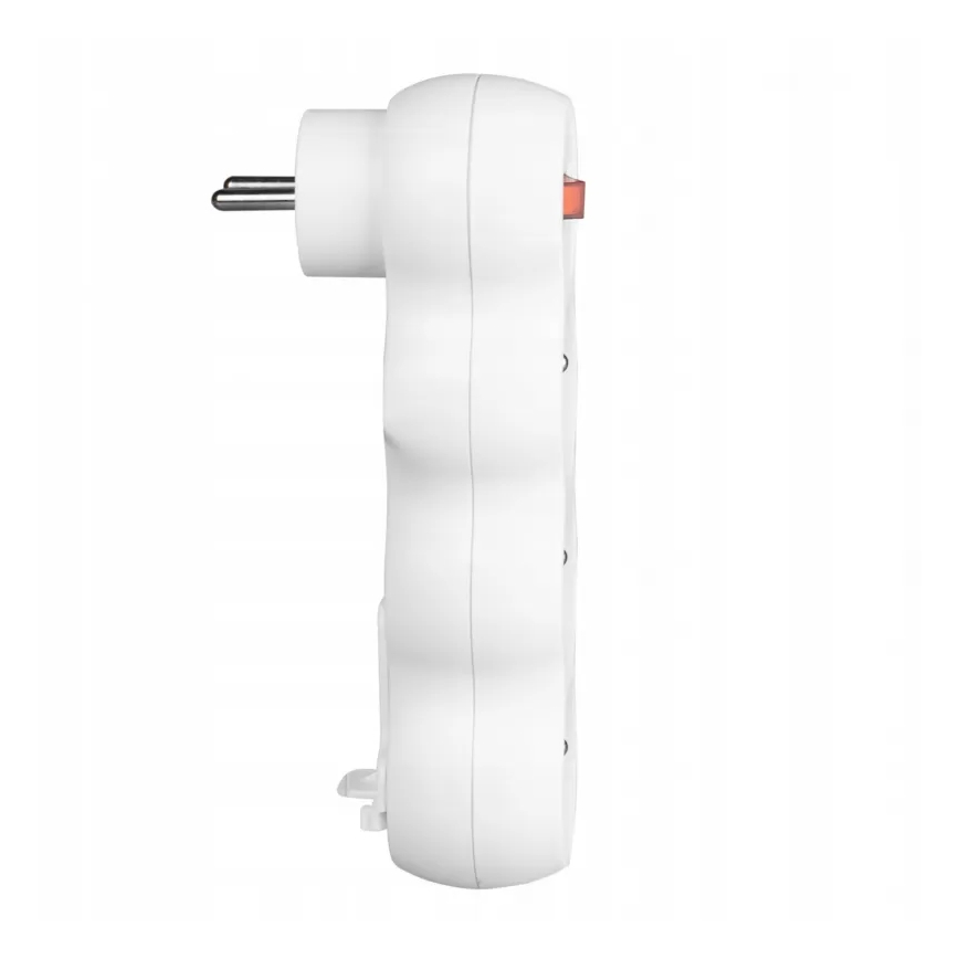 Razvodna utičnica s prekidačem, 3 utičnice