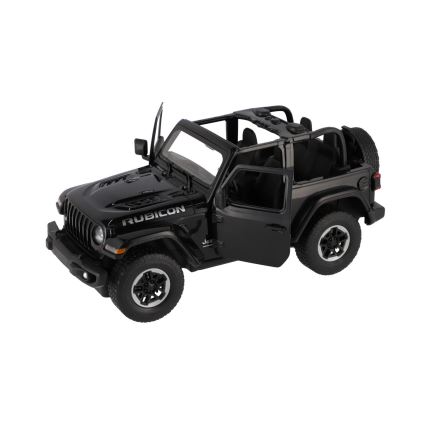 RC automobil na daljinsko upravljanje Jeep Wrangler Rubicon RASTAR 5xAA + 2xAA crna