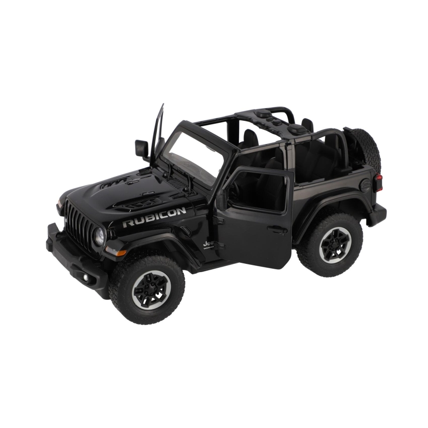 RC automobil na daljinsko upravljanje Jeep Wrangler Rubicon RASTAR 5xAA + 2xAA crna