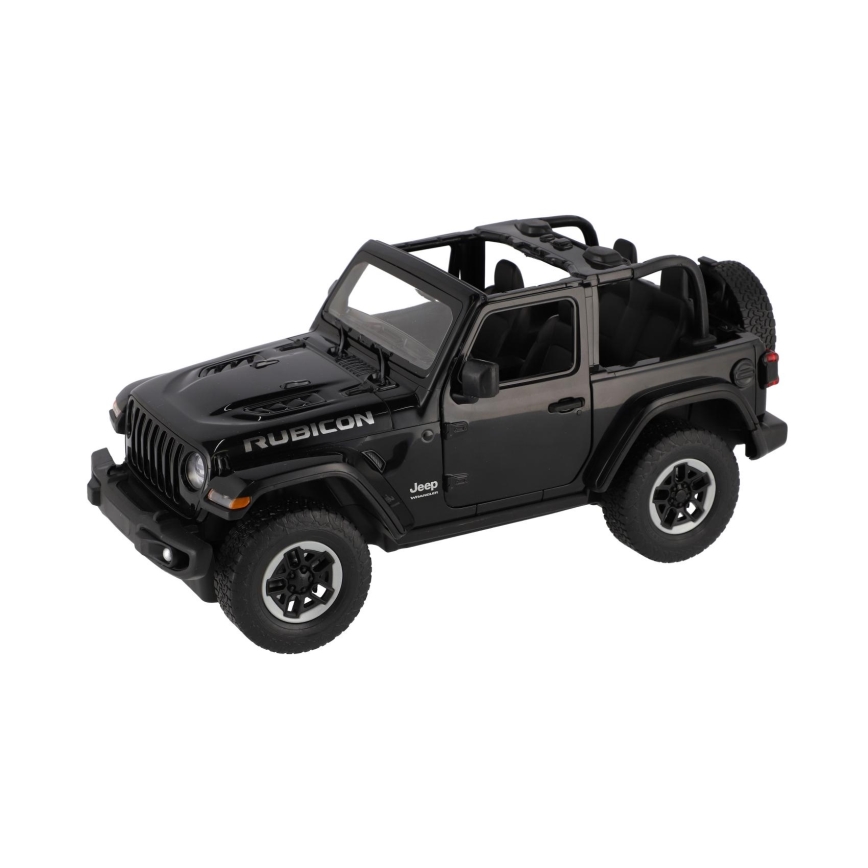 RC automobil na daljinsko upravljanje Jeep Wrangler Rubicon RASTAR 5xAA + 2xAA crna