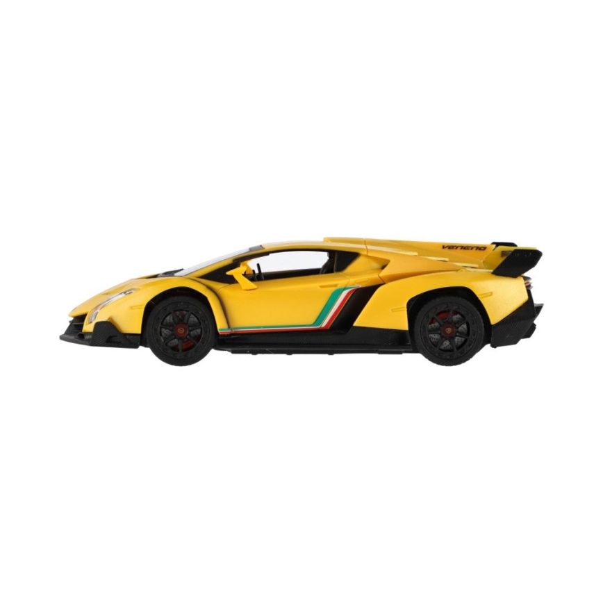 RC automobil na daljinsko upravljanje Lamborghini, napajanje: 3xAA + 2xAA, žute boje