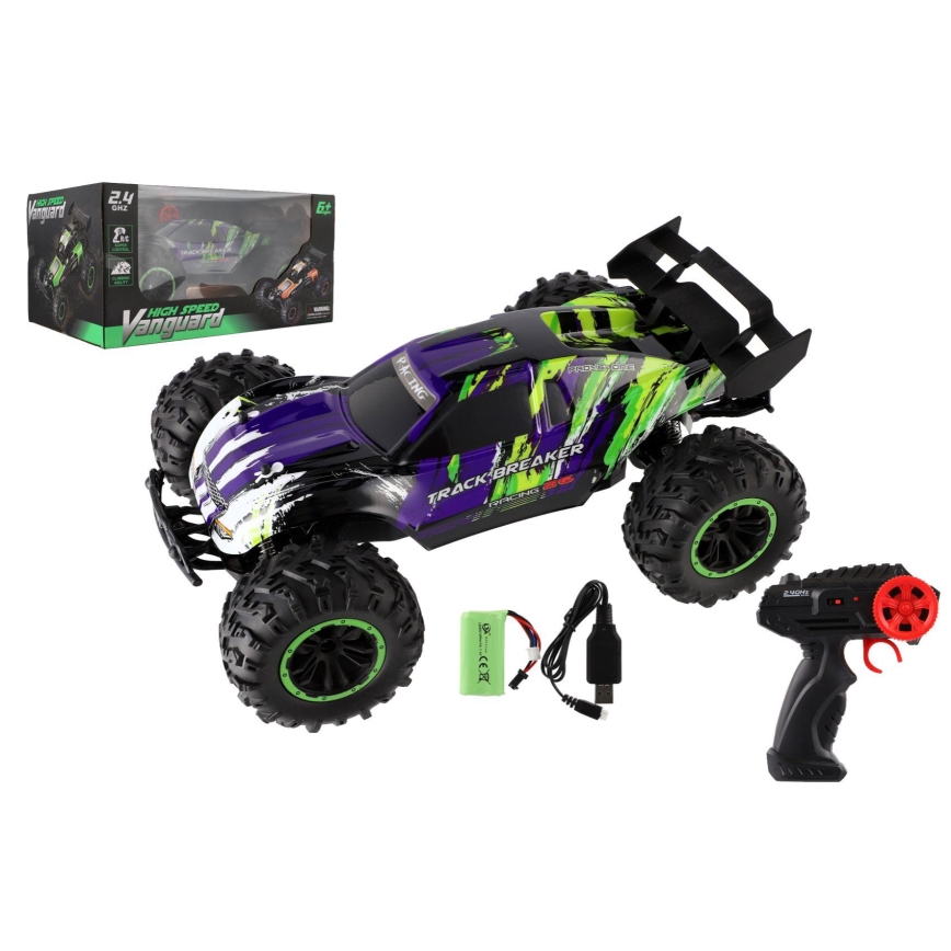 RC buggy s daljinskim upravljanjem, 7,4V/500 mAh, ljubičasta