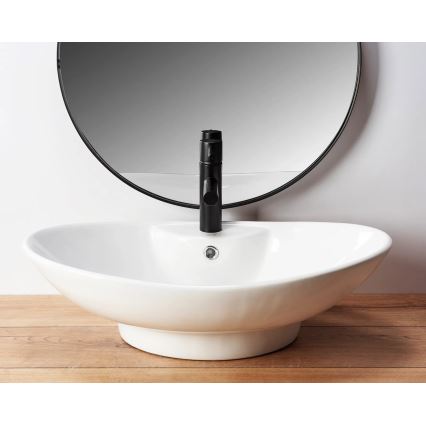 REA-00692 - Umivaonik za ploču ROSA 44x66 cm keramika/sjajna bijela