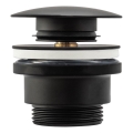 REA-A5216 - CLICK-CLACK odtok za umivaonik, promjer 6,4 cm, crni