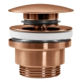 REA-A5632 - Ventil za umivaonik CLICK-CLACK, promjer 6,4 cm, brušeni bakar