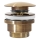 REA-A8110 - Slivnik za umivaonik CLICK-CLACK, promjer 6,4 cm, zlatni