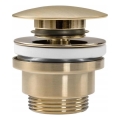 REA-A8585 - CLICK-CLACK odvod za umivaonik Ø 6,4 cm, brušeno zlato