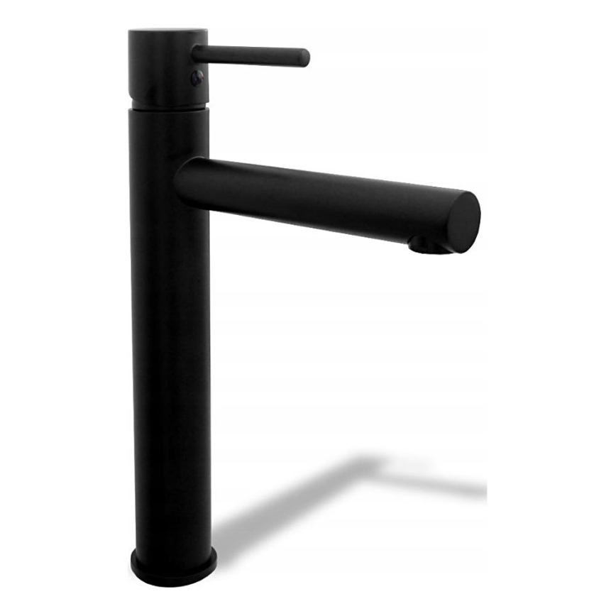 REA-B0229 - Slavina za umivaonik TESS 31,5 cm crna