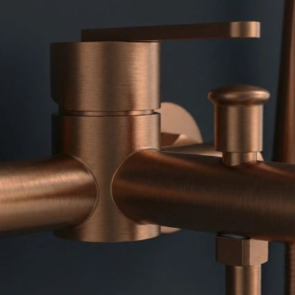 REA-B0973 - Set za kadu ONTARIO, brušeni bakar