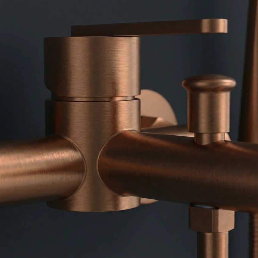 REA-B0973 - Set za kadu ONTARIO, brušeni bakar