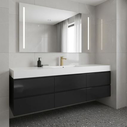 REA-B0976 - Miješalica za umivaonik ARLO 17 cm, brušeno zlato