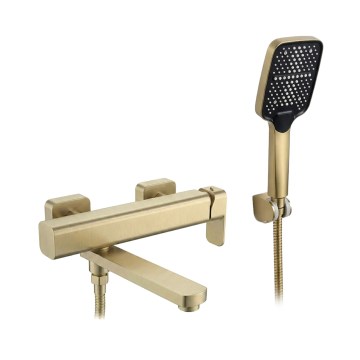REA-B0979 - Set za kadu ARLO u brušenom zlatu