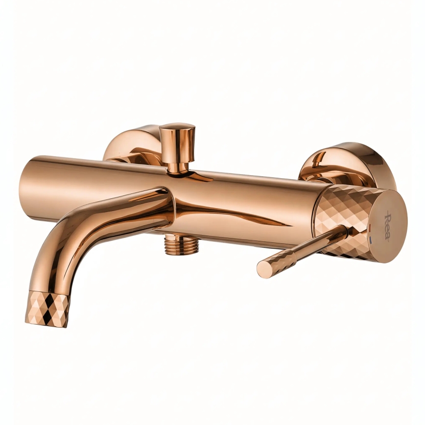 REA-B0980 - Set za kadu LUNGO DIAMOND bakar
