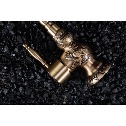 REA-B2500 - Slavina za umivaonik VENICE 32 cm, brušeno zlato